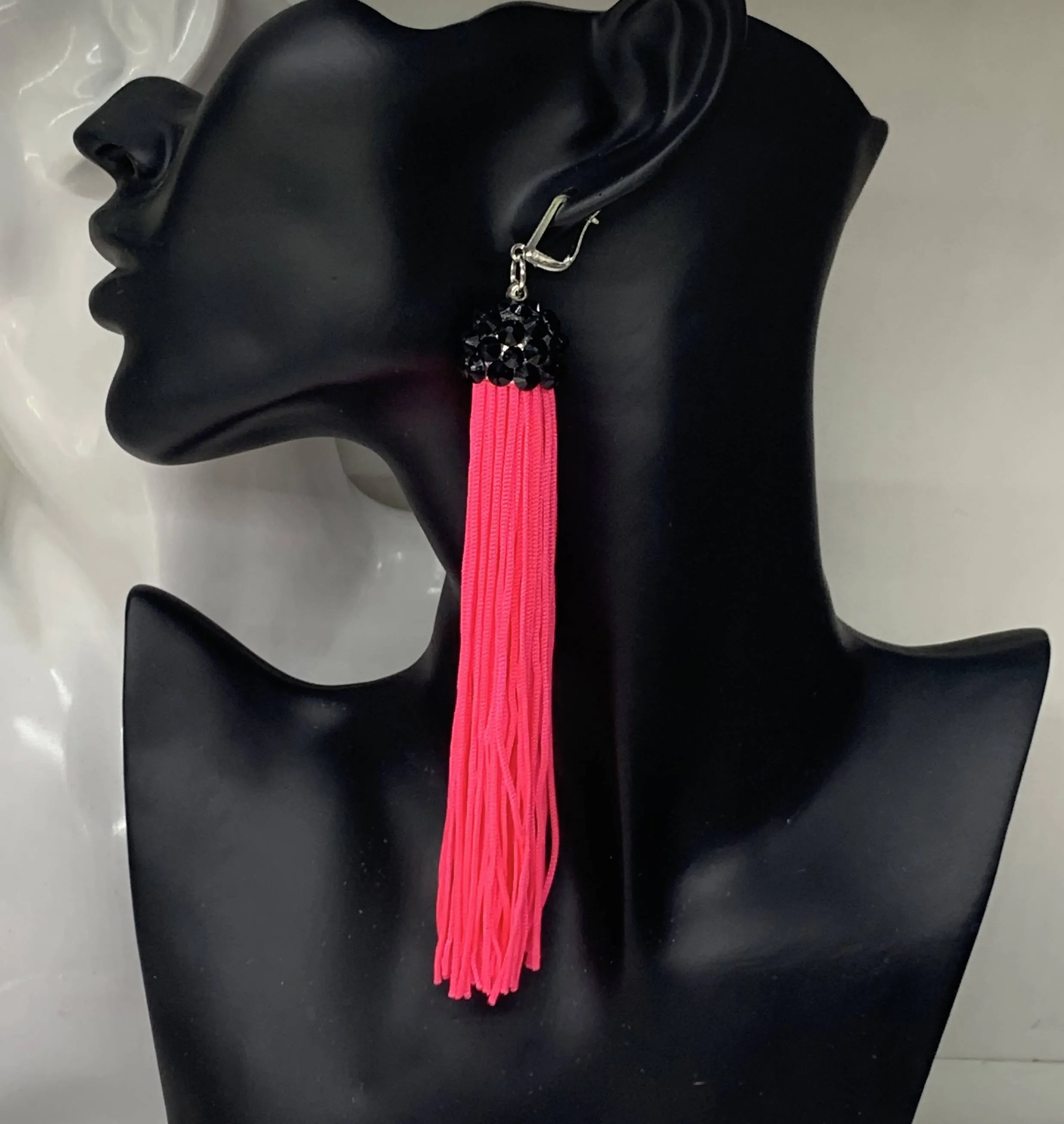 Vibrant Dance Tassels Earrings