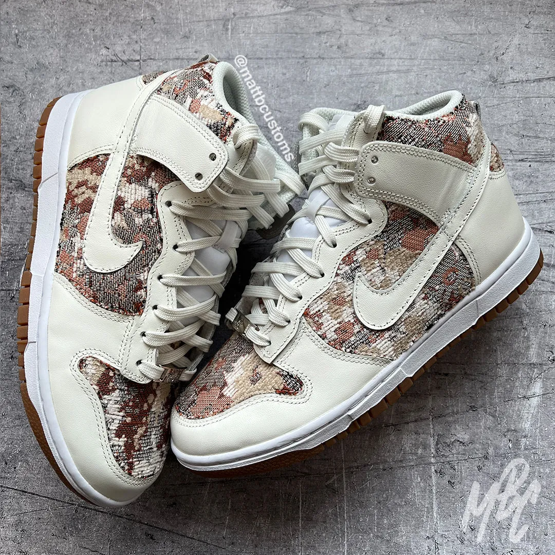 Vintage Carpet - Dunk High Custom