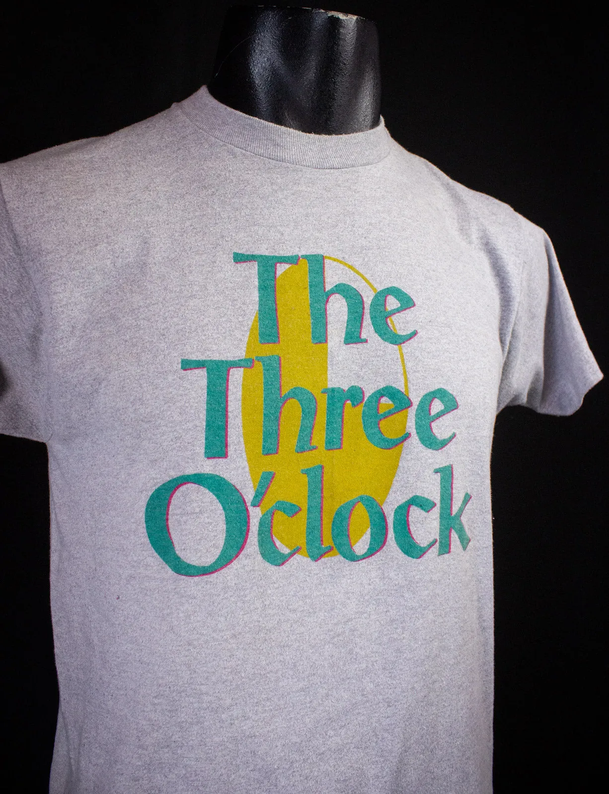 Vintage The Three O'Clock Rock n Roll is Bitchin' Concert T Shirt 80s Gray Small