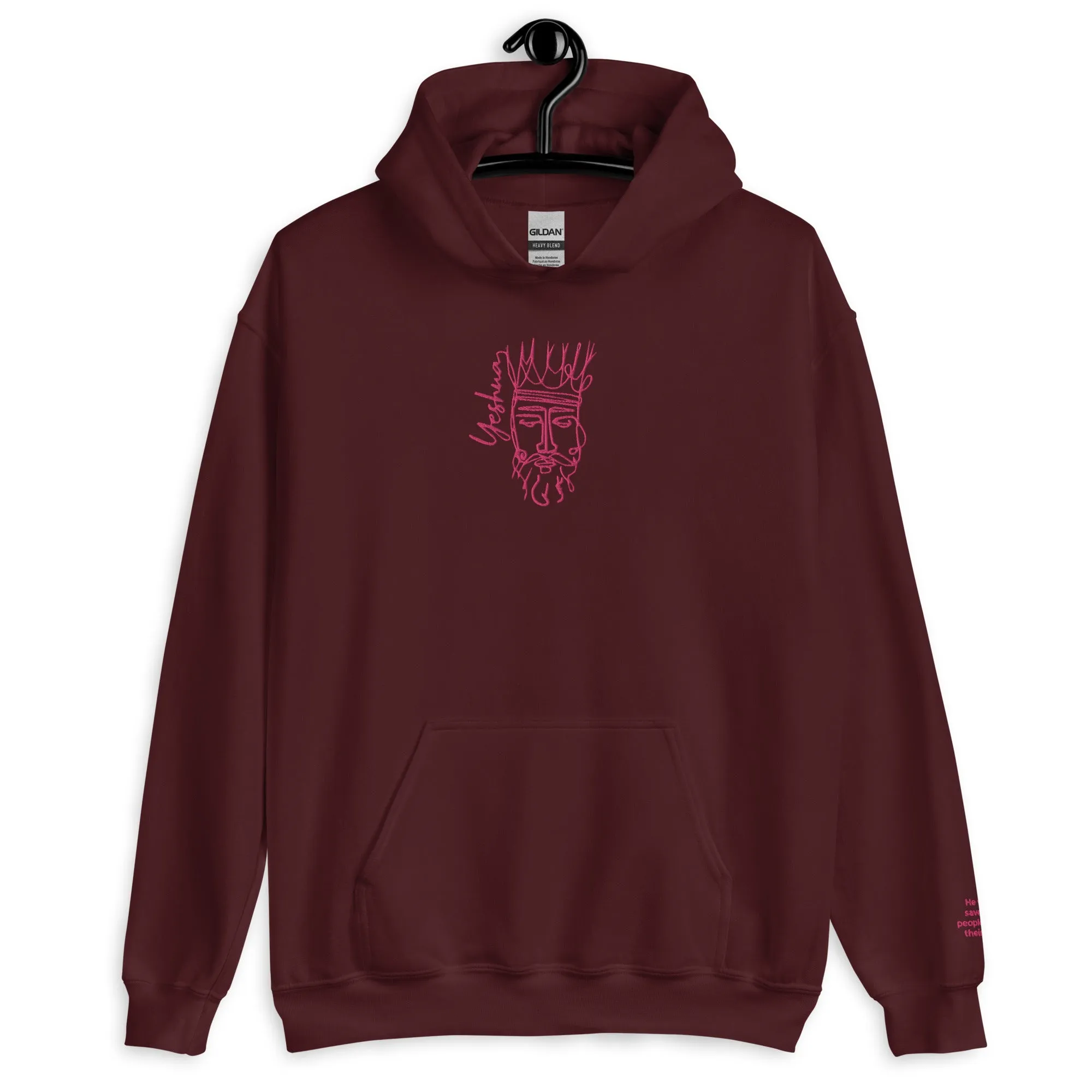 Yeshua Embroidery Unisex Hoodie