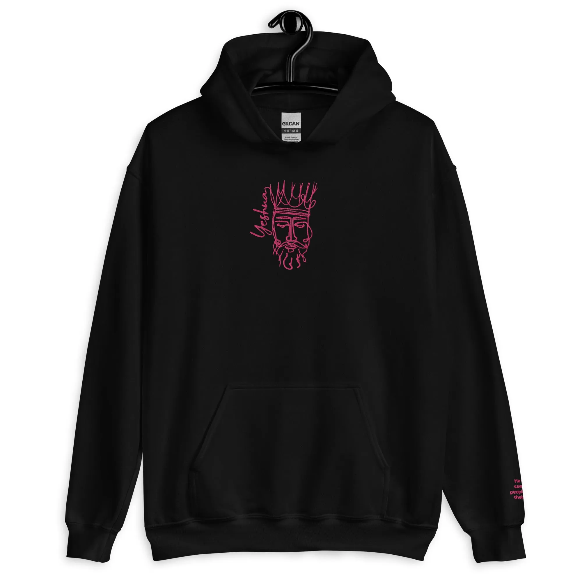 Yeshua Embroidery Unisex Hoodie